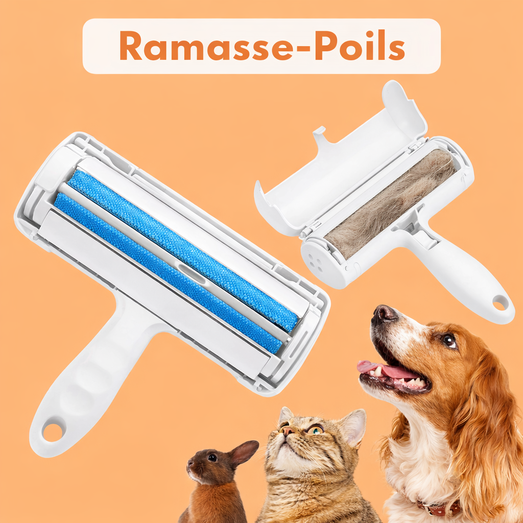 Rouleau Anti-Poils Réutilisable